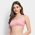 Ladies' Non-Padded Bra, Light Pink, small